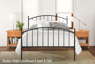Taylor High Footboard bed